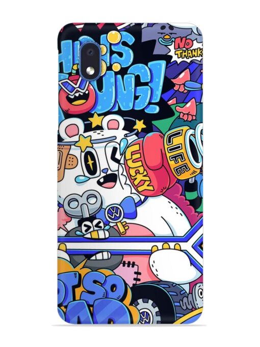 Universal Doodle Snap Case for Samsung Galaxy M01 Core