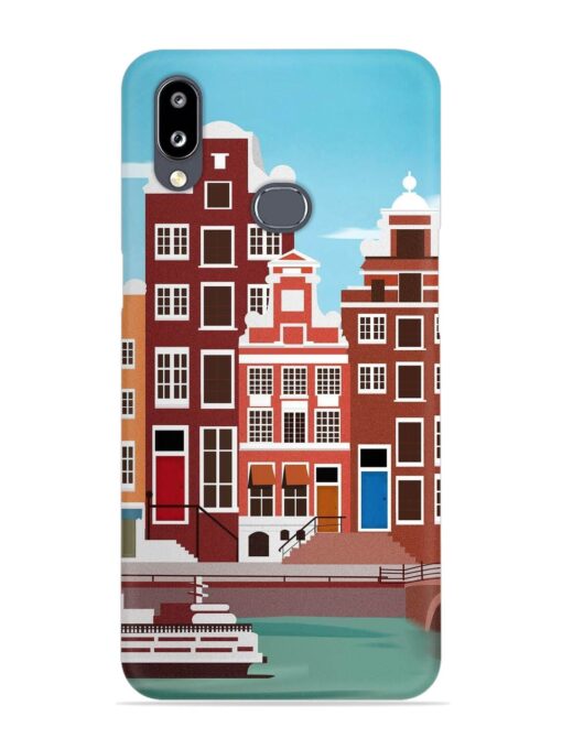 Scenery Architecture Amsterdam Landscape Snap Case for Samsung Galaxy M01S Zapvi