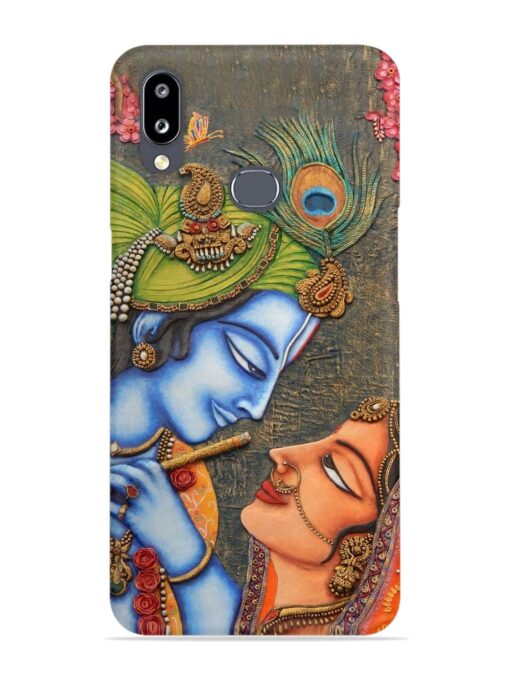 Lord Radha Krishna Flute Art Snap Case for Samsung Galaxy M01S Zapvi