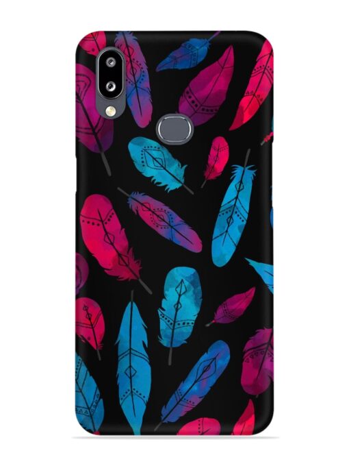 Feather Art Snap Case for Samsung Galaxy M01S Zapvi