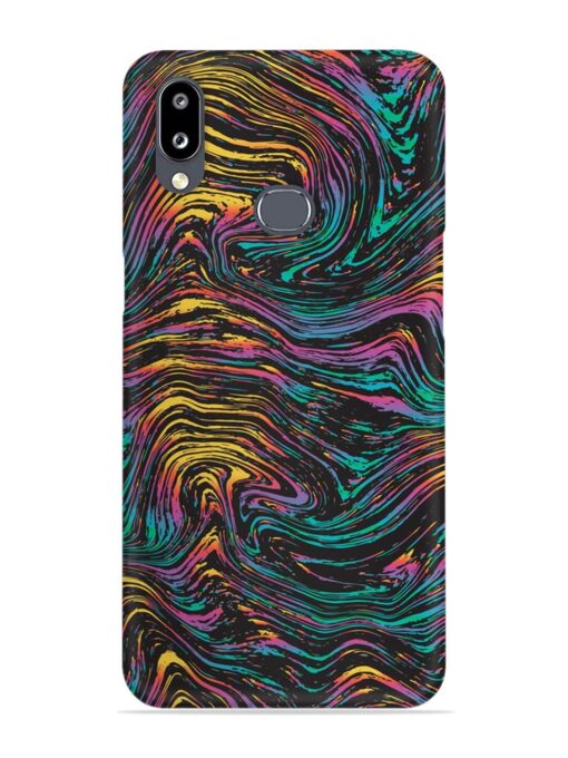 Abstract Liquid Colors Snap Case for Samsung Galaxy M01S Zapvi