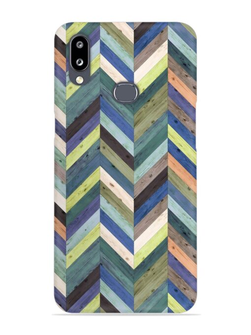 Chevron Random Color Snap Case for Samsung Galaxy M01S Zapvi