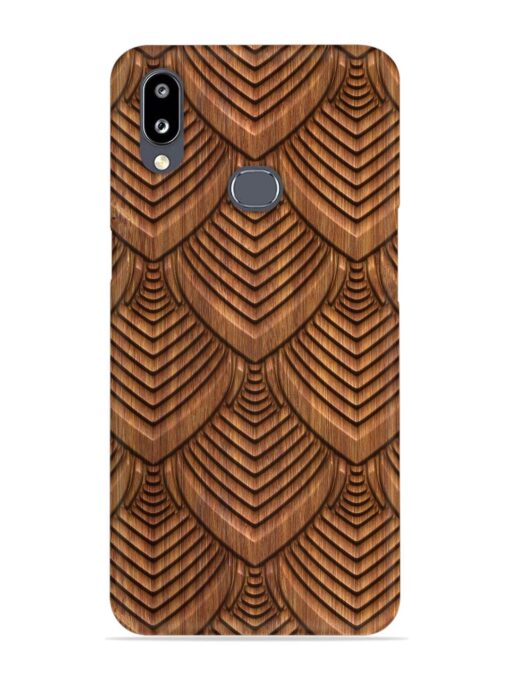 Carved Pattern On Snap Case for Samsung Galaxy M01S Zapvi