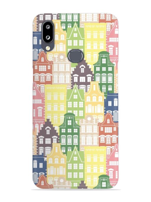 Seamless Shapes Pattern Snap Case for Samsung Galaxy M01S