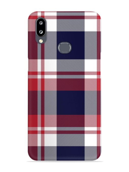 Classic Plaid Tartan Snap Case for Samsung Galaxy M01S Zapvi