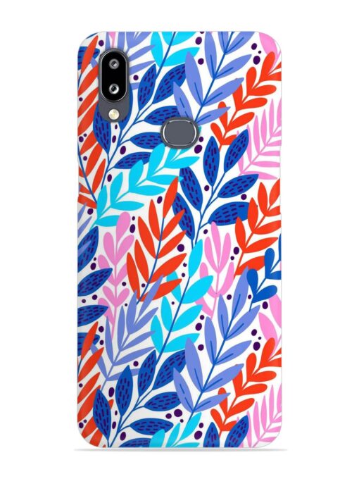 Bright Floral Tropical Snap Case for Samsung Galaxy M01S