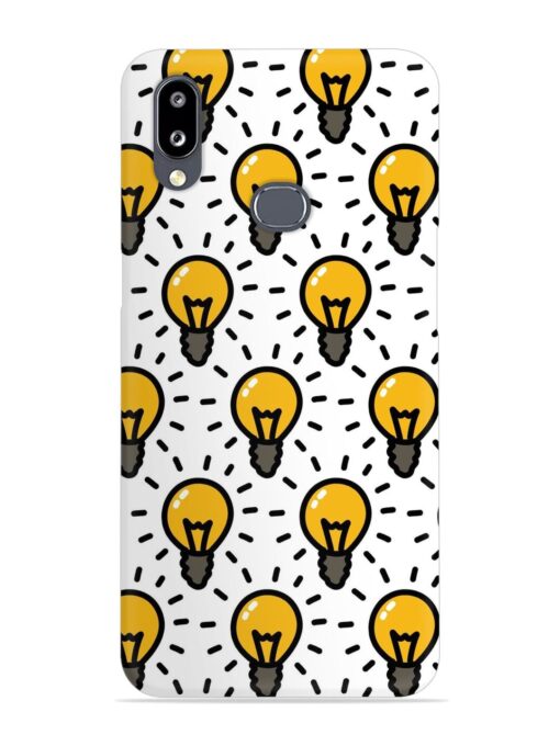 Light Bulb Seamless Snap Case for Samsung Galaxy M01S Zapvi