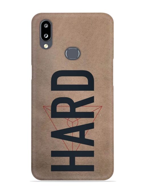 Hard Typo Snap Case for Samsung Galaxy M01S Zapvi