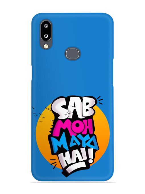 Sab Moh Moya Snap Case for Samsung Galaxy M01S Zapvi