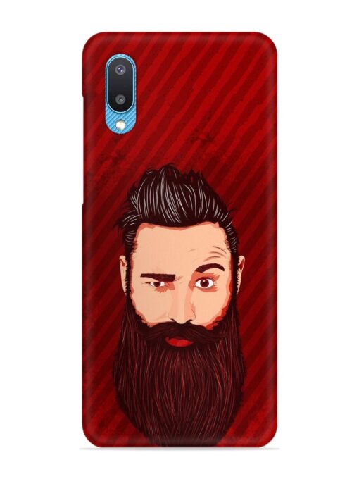 Beardo Man Snap Case for Samsung Galaxy M02