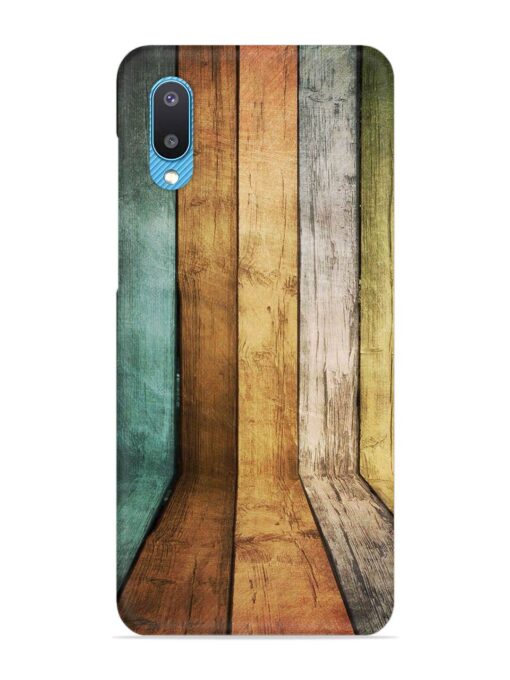 Wooden Realistic Art Snap Case for Samsung Galaxy M02