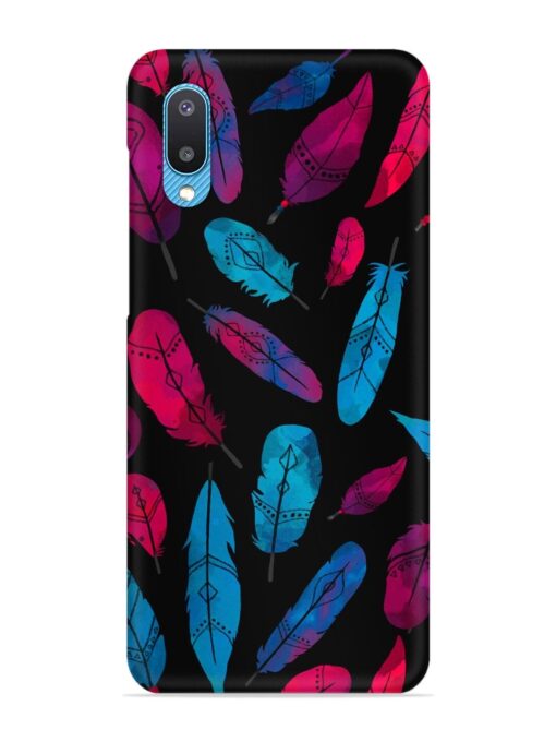 Feather Art Snap Case for Samsung Galaxy M02 Zapvi