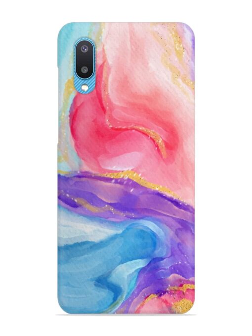 Watercolor Gradient Snap Case for Samsung Galaxy M02 Zapvi