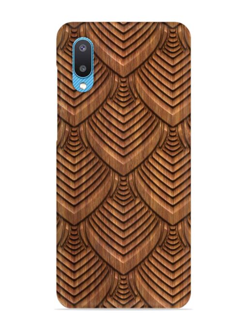 Carved Pattern On Snap Case for Samsung Galaxy M02 Zapvi