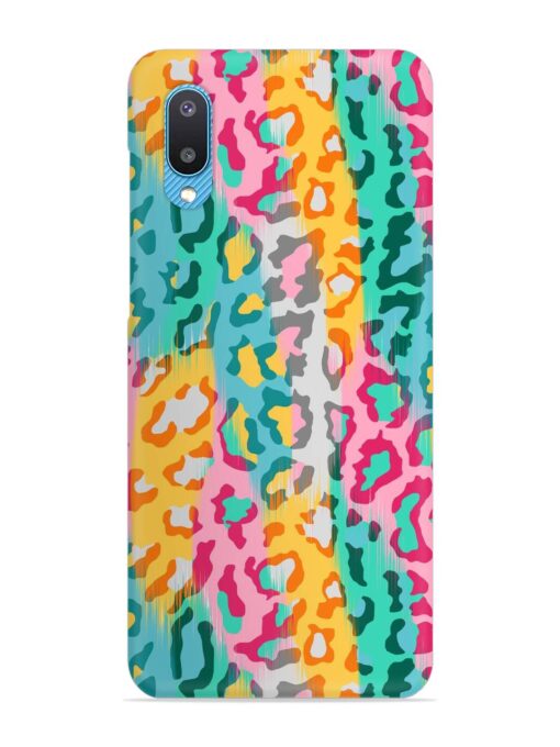 Seamless Vector Colorful Snap Case for Samsung Galaxy M02 Zapvi