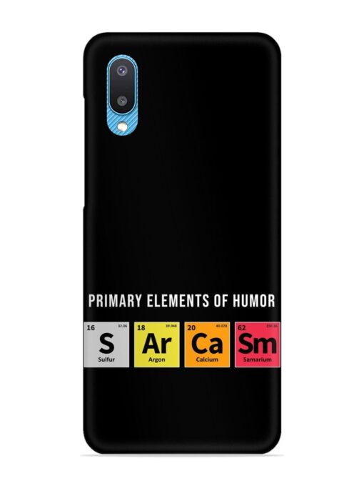 Primary Elements Humor Snap Case for Samsung Galaxy M02 Zapvi