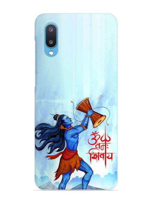 Illustration Lord Shiva Snap Case for Samsung Galaxy M02 Zapvi