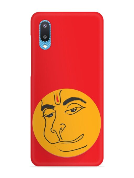 Lord Hanuman Vector Snap Case for Samsung Galaxy M02 Zapvi