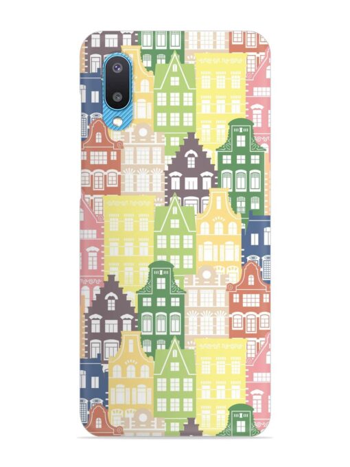 Seamless Shapes Pattern Snap Case for Samsung Galaxy M02 Zapvi