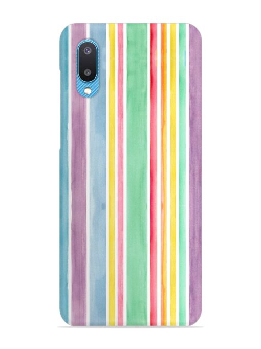 Hand Drawn Watercolor Snap Case for Samsung Galaxy M02