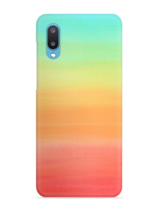 Background Sky Watercolor Snap Case for Samsung Galaxy M02