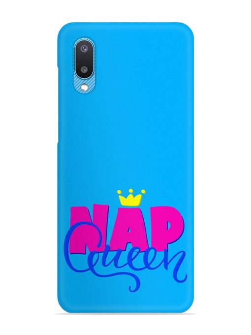 Nap Queen Quote Snap Case for Samsung Galaxy M02 Zapvi