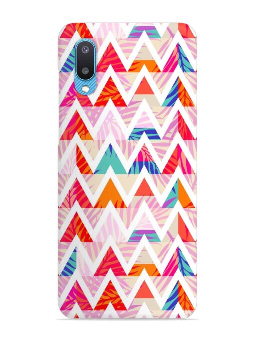 Abstract Triangle Background Snap Case for Samsung Galaxy M02 Zapvi