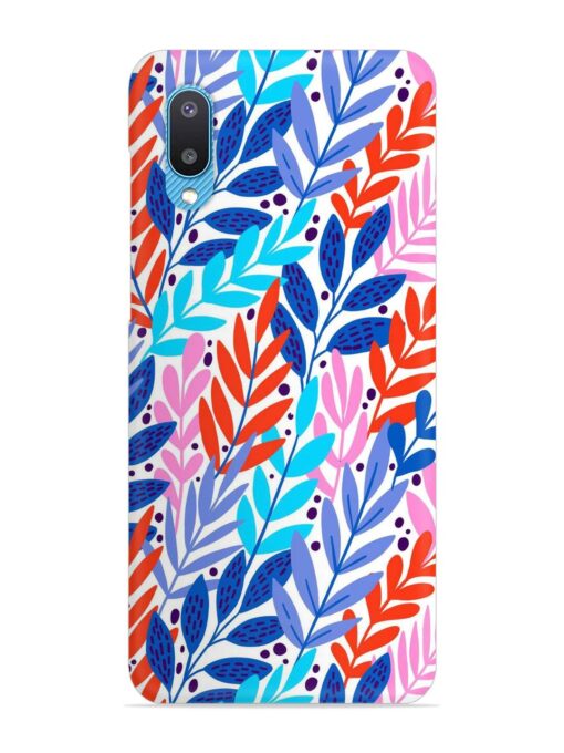 Bright Floral Tropical Snap Case for Samsung Galaxy M02 Zapvi