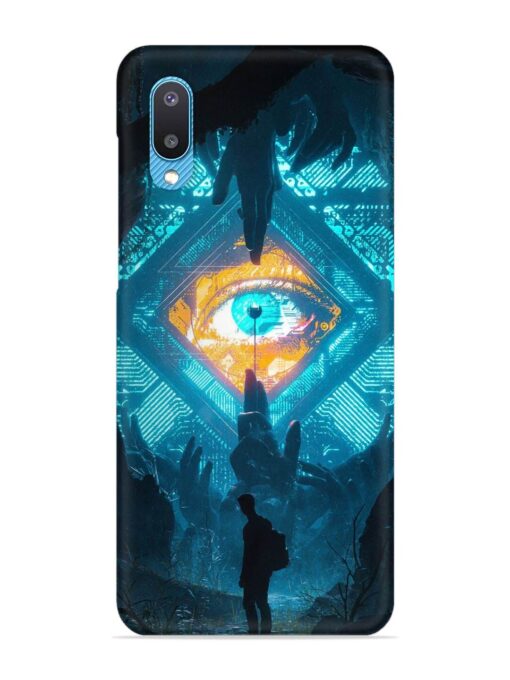 Arcane Eye Snap Case for Samsung Galaxy M02 Zapvi