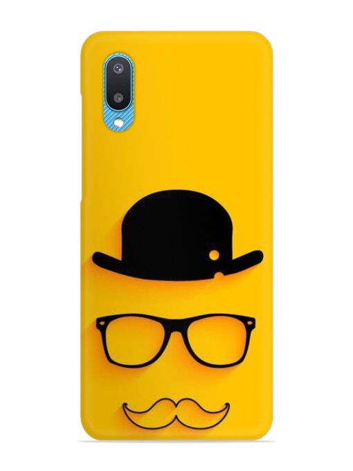 Classic Face Vector Snap Case for Samsung Galaxy M02