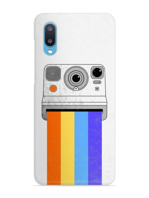 Retro Camera Art Snap Case for Samsung Galaxy M02 Zapvi