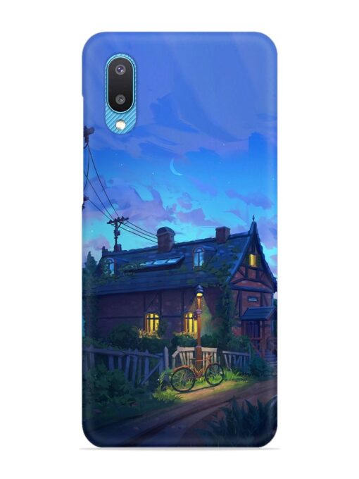 Beautiful Village House Snap Case for Samsung Galaxy M02 Zapvi