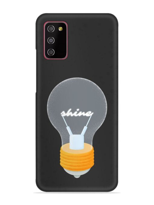 Bulb Background Snap Case for Samsung Galaxy M02S