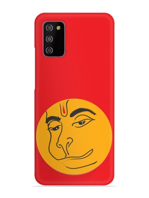 Lord Hanuman Vector Snap Case for Samsung Galaxy M02S Zapvi