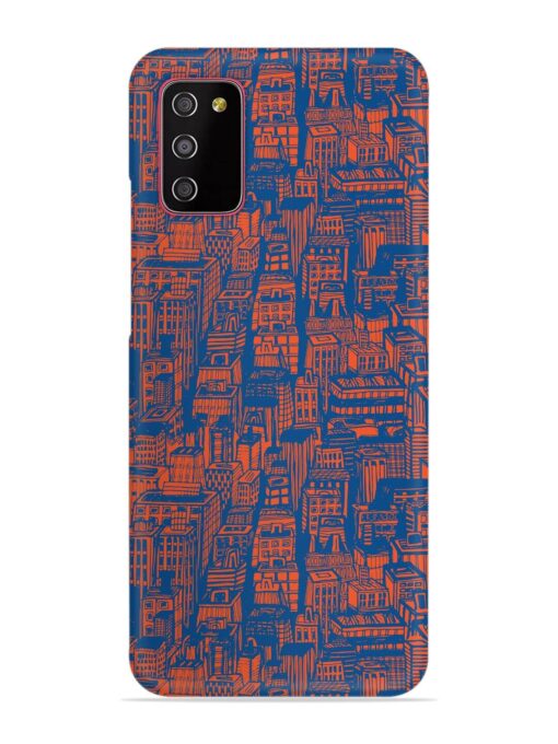 Hand Drawn Seamless Snap Case for Samsung Galaxy M02S Zapvi