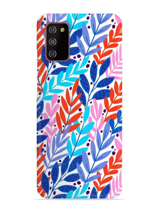 Bright Floral Tropical Snap Case for Samsung Galaxy M02S