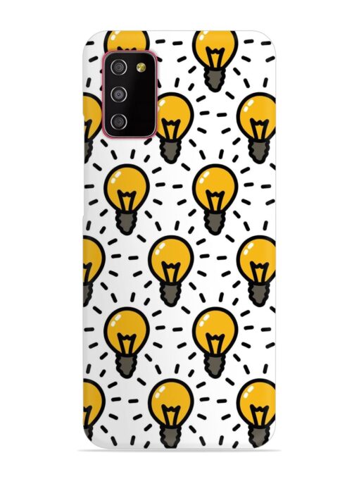 Light Bulb Seamless Snap Case for Samsung Galaxy M02S Zapvi