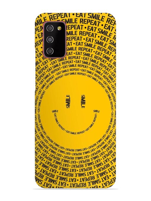 Smiley Snap Case for Samsung Galaxy M02S Zapvi