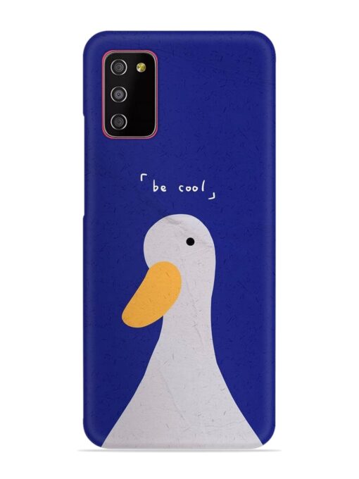 Be Cool Duck Snap Case for Samsung Galaxy M02S Zapvi