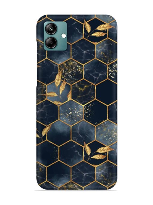 Marble Hexagon Seamless Snap Case for Samsung Galaxy M04