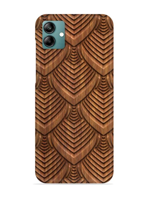 Carved Pattern On Snap Case for Samsung Galaxy M04