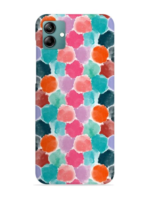 Colorful Seamless Pattern Snap Case for Samsung Galaxy M04 Zapvi