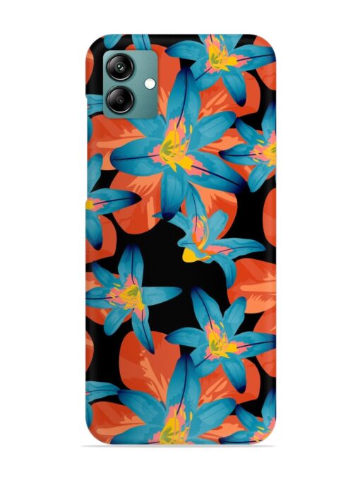 Philippine Flowers Seamless Snap Case for Samsung Galaxy M04