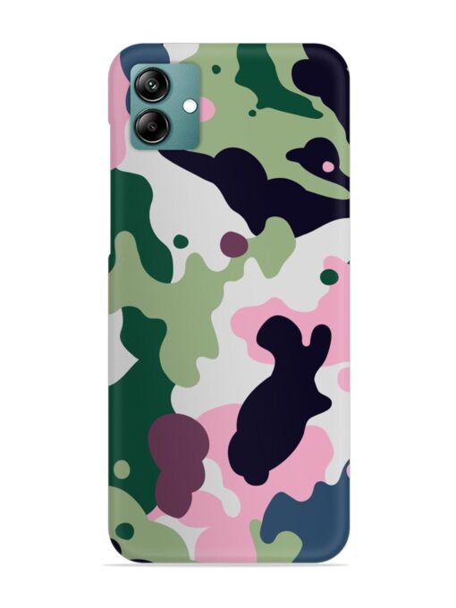 Seamless Funky Camouflage Snap Case for Samsung Galaxy M04 Zapvi