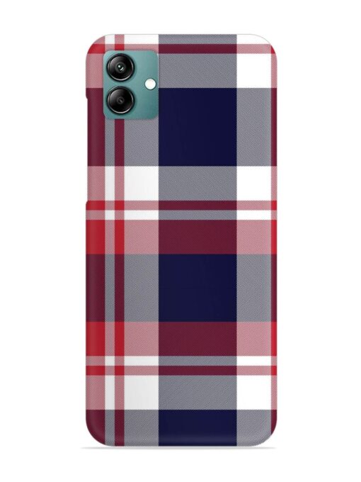 Classic Plaid Tartan Snap Case for Samsung Galaxy M04