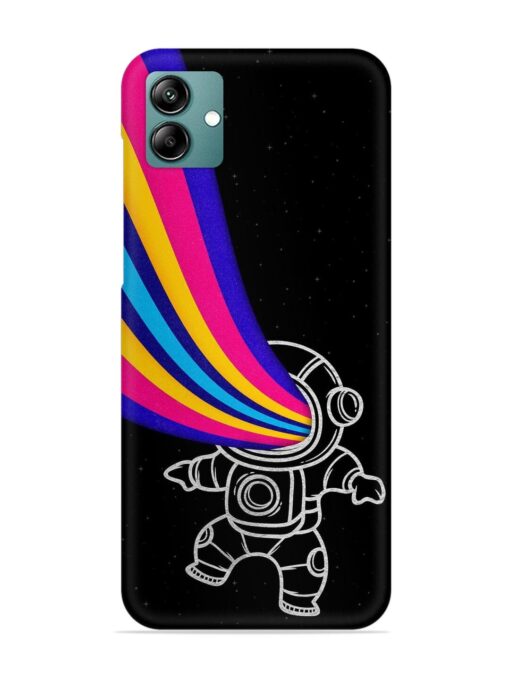 Astronaut Snap Case for Samsung Galaxy M04 Zapvi