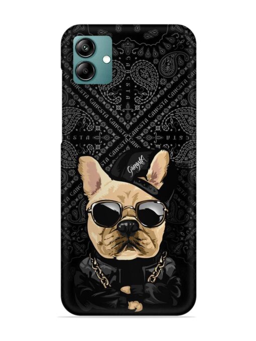 Gangsta Cool Sunglasses Dog Snap Case for Samsung Galaxy M04 Zapvi