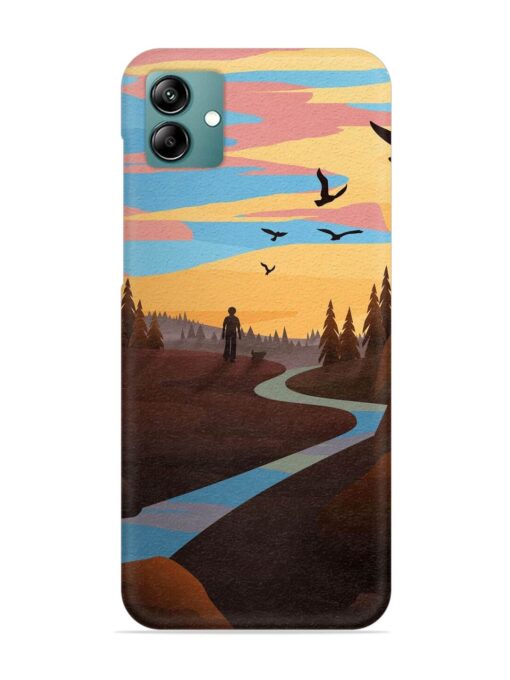 Natural Landscape Art Snap Case for Samsung Galaxy M04