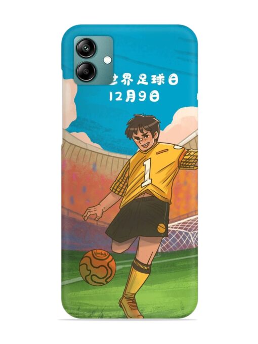 Soccer Kick Snap Case for Samsung Galaxy M04