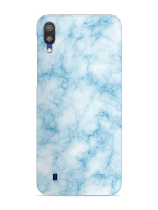 Blue White Natural Marble Snap Case for Samsung Galaxy M10